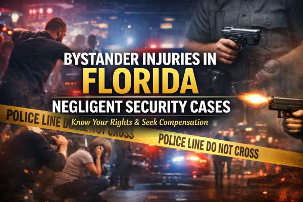Bystander Injuries in Florida Negligent Security Cases, know your rights and get compensation