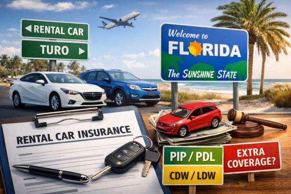 Mandatory Insurance for Rental Cars in Florida (Including Turo)