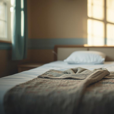 A bed sits empty in a Florida nursing home after the preventable death of a resident.