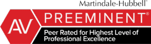 Martindale-Hubbell Preeminent badge