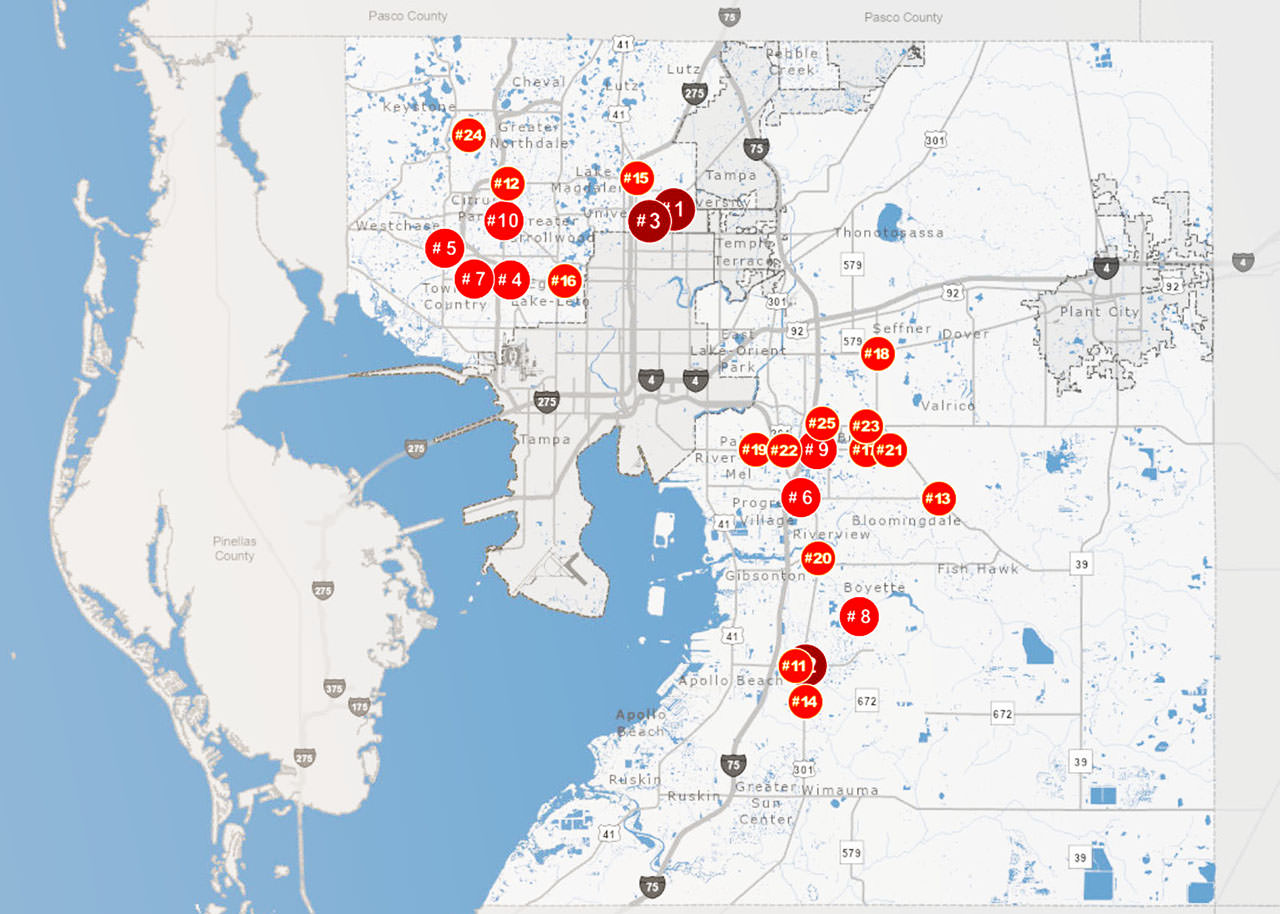 Tampa car accident lawyer reviews the top crash location in Tampa during March 2026