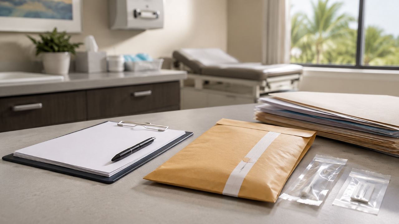 Medical and forensic record setting relevant to a Florida sexual assault evidence claim