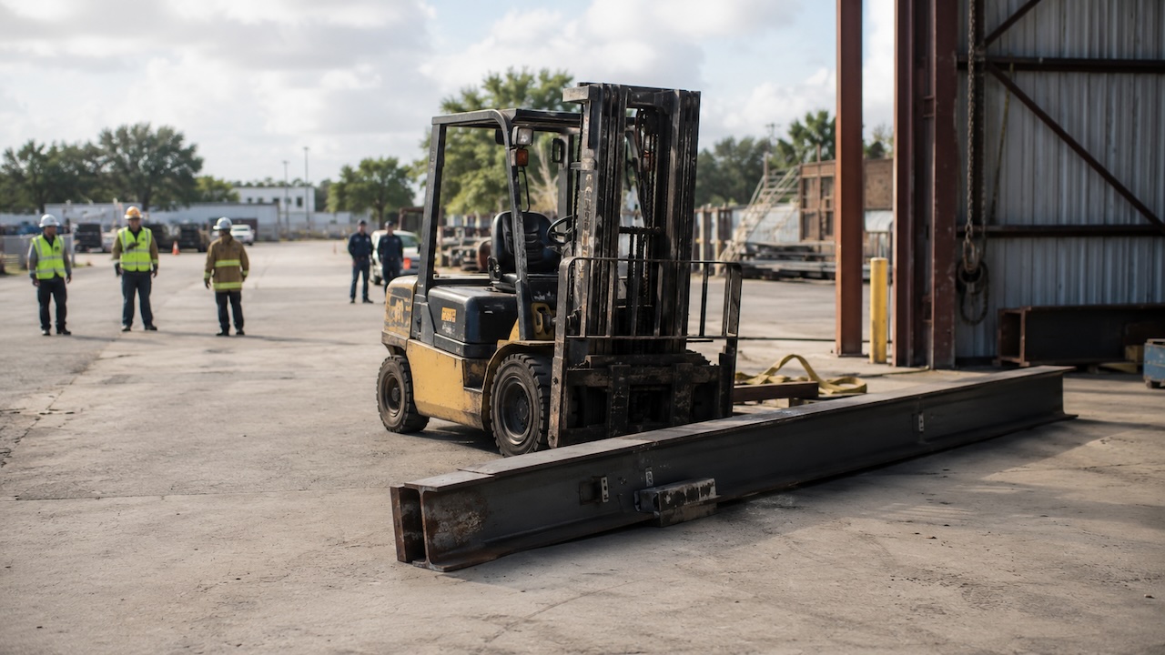 Worker Killed After Steel Beam Falls in Pinellas County, Raising Workers’ Comp and Wrongful Death Questions
