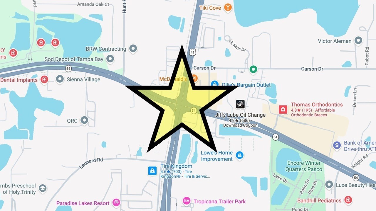 US 41 and SR 54 Changes Planned for Land O’ Lakes